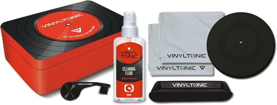 VINYLTONIC - VINYL CLEANING KIT - PLAK TEMİZLEME KİTİ - METAL KUTUDA