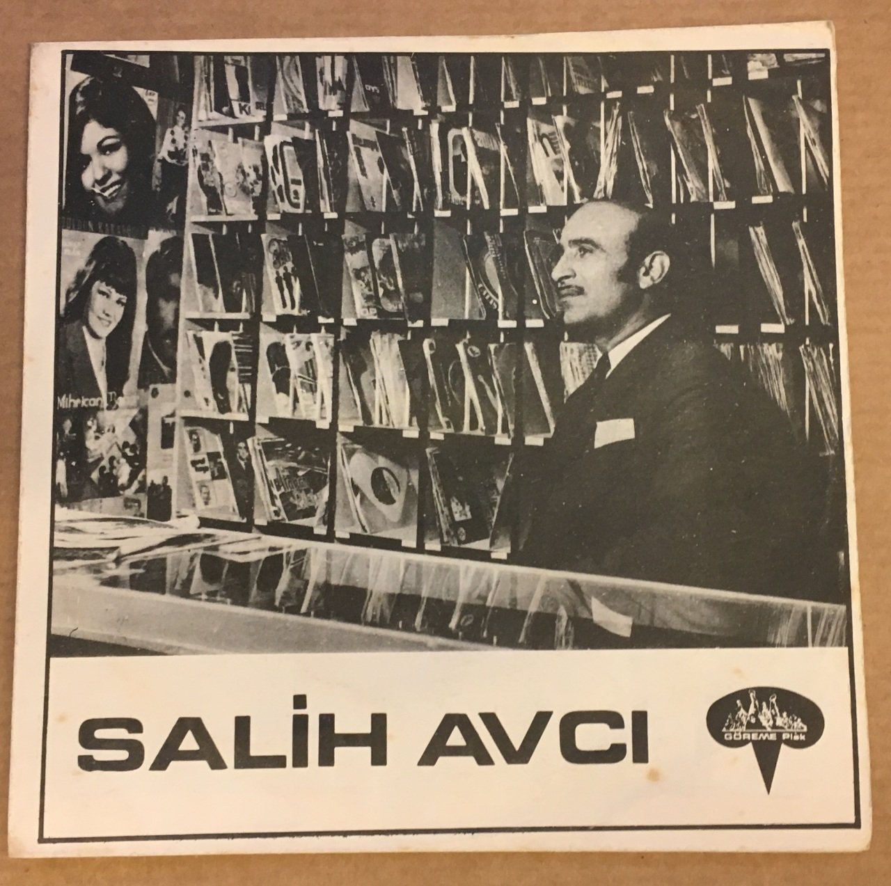 SALİH AVCI GÖREME PLAK 45LİK KAPAĞI DİKKAT SADECE KAPAKTIR