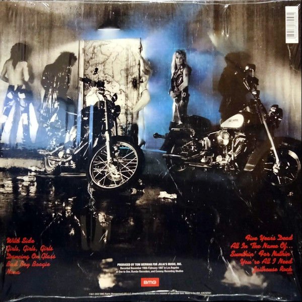 MÖTLEY CRÜE - GIRLS GIRLS GIRLS (1987) - LP 2022 EDITION SIFIR PLAK