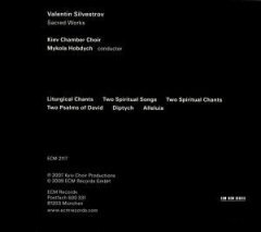 VALENTIN SILVESTROV - SACRED WORKS (2007) CD ECM NEW SERIES SIFIR