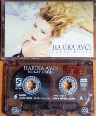 HARİKA AVCI - KOLAY DEĞİL (1998) S MÜZİK YAPIM KASET 2.EL