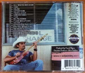 BRAD PAISLEY - 5TH GEAR (2007) - CD 2.EL