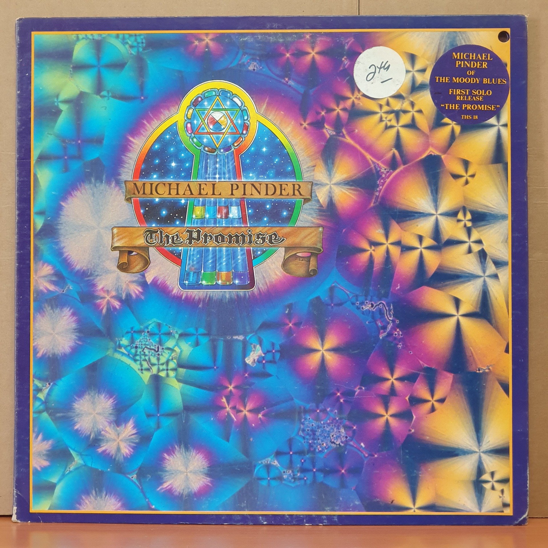 MICHAEL PINDER (MOODY BLUES) - THE PROMISE (1976) - LP 2.EL PLAK