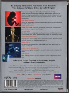 İNSAN VÜCUDU - The HUMAN BODY - BBC - BELGESEL - 3DVD 2.EL