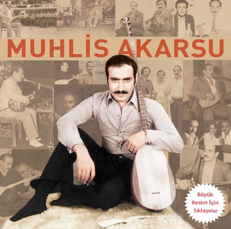 MUHLİS AKARSU - KENDİ SAZINDAN VE SÖZÜNDEN - LP 2019 BASIM SIFIR PLAK