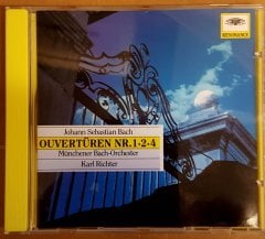 J.S.BACH - OVERTURES Nr.1/2/4 KARL RICHTER - CD RESONANCE/DEUTSCHE GRAMMOPHON 2.EL