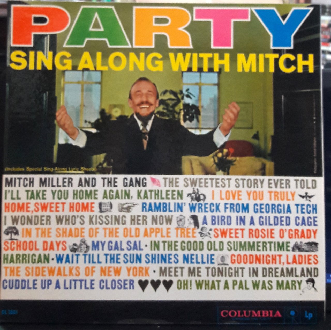 MITCH MILLER & THE GANG - PARTY SING ALONG WITH MITCH - PLAK 2.EL