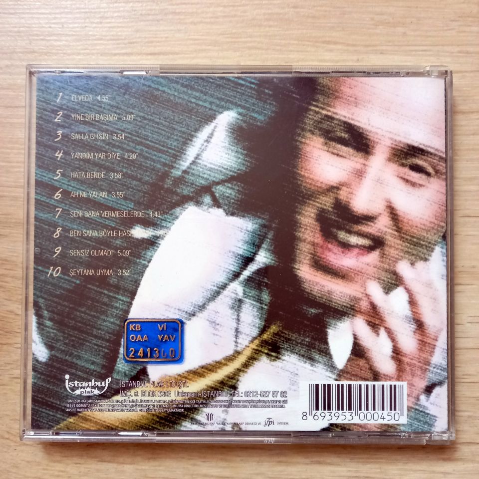 METİN AROLAT – YİNE BİR BAŞIMA... (1998) - CD 2.EL