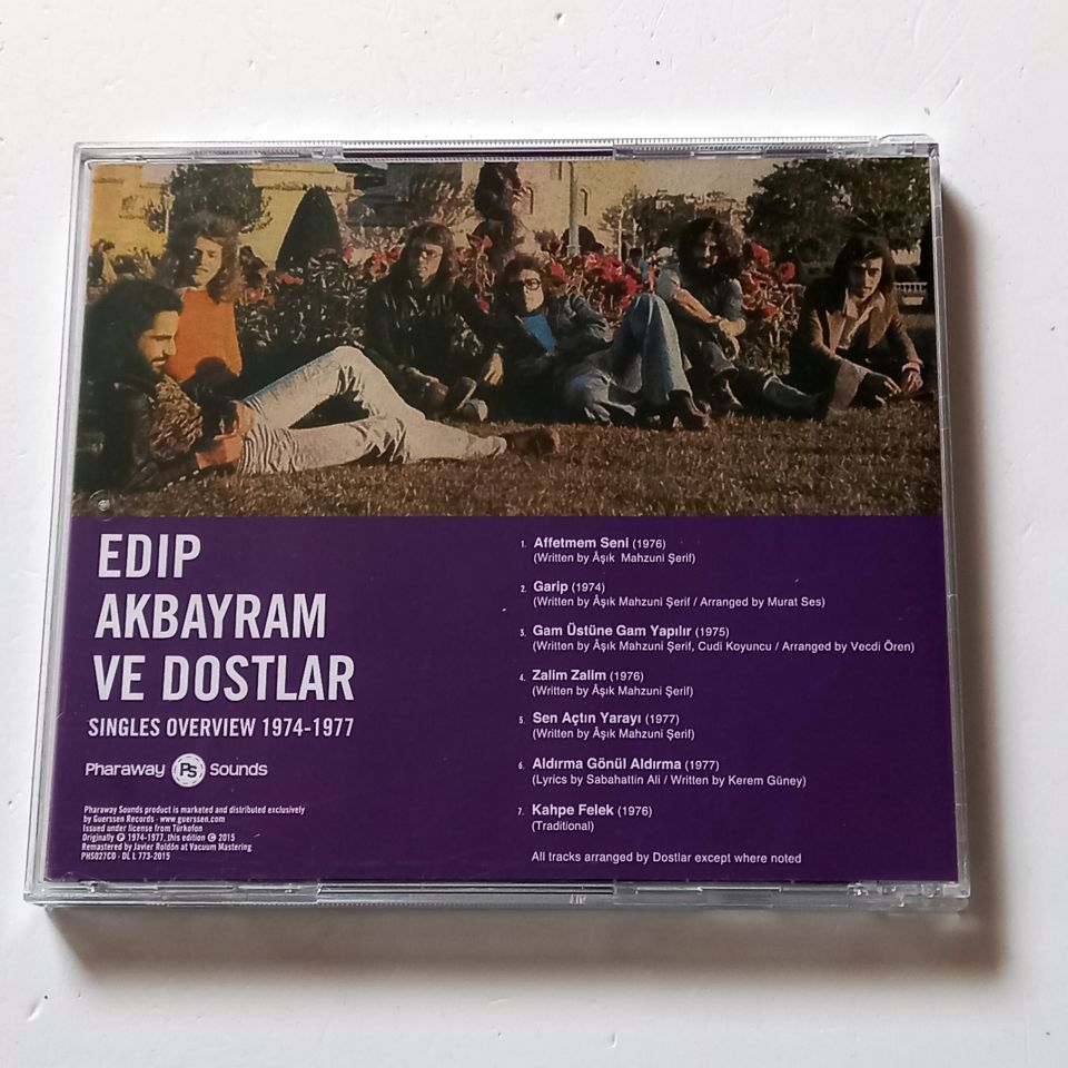 EDİP AKBAYRAM VE DOSTLAR- SINGLES OVERVIEW 1974 - 1977 - CD 2.EL