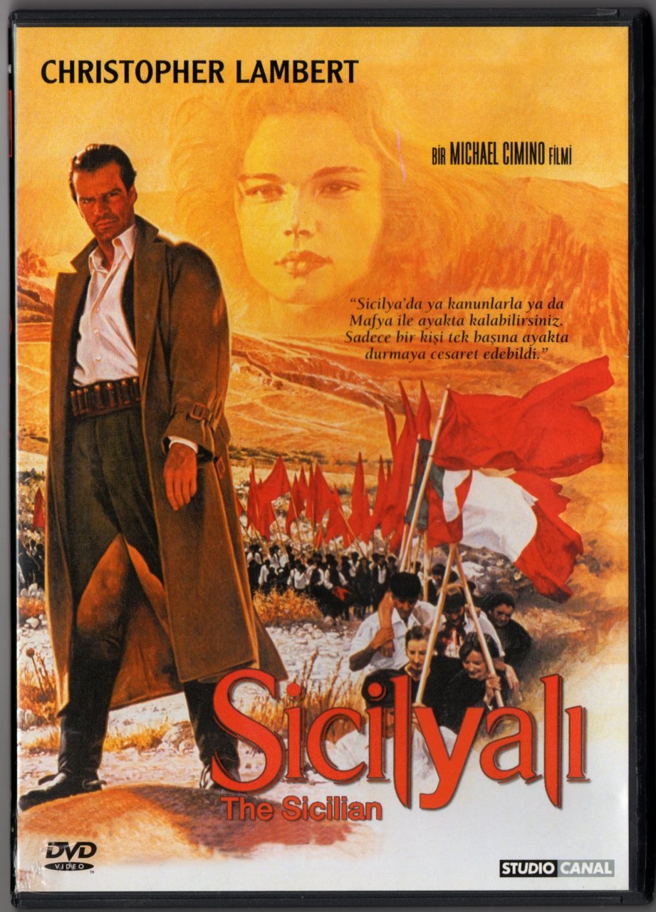 SİCİLYALI - The SICILIAN - CHRISTOPHER LAMBERT - MICHAEL CIMINO - DVD 2.EL (MARIO PUZO)