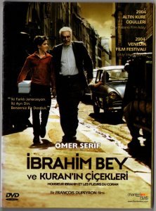 İBRAHİM BEY VE KURAN'IN ÇİÇEKLERİ - MONSIEUR IBRAHIN ET LES FLEURS DU CORAN - ÖMER ŞERİF - FRANÇOIS DUPEYRON - DVD 2.EL