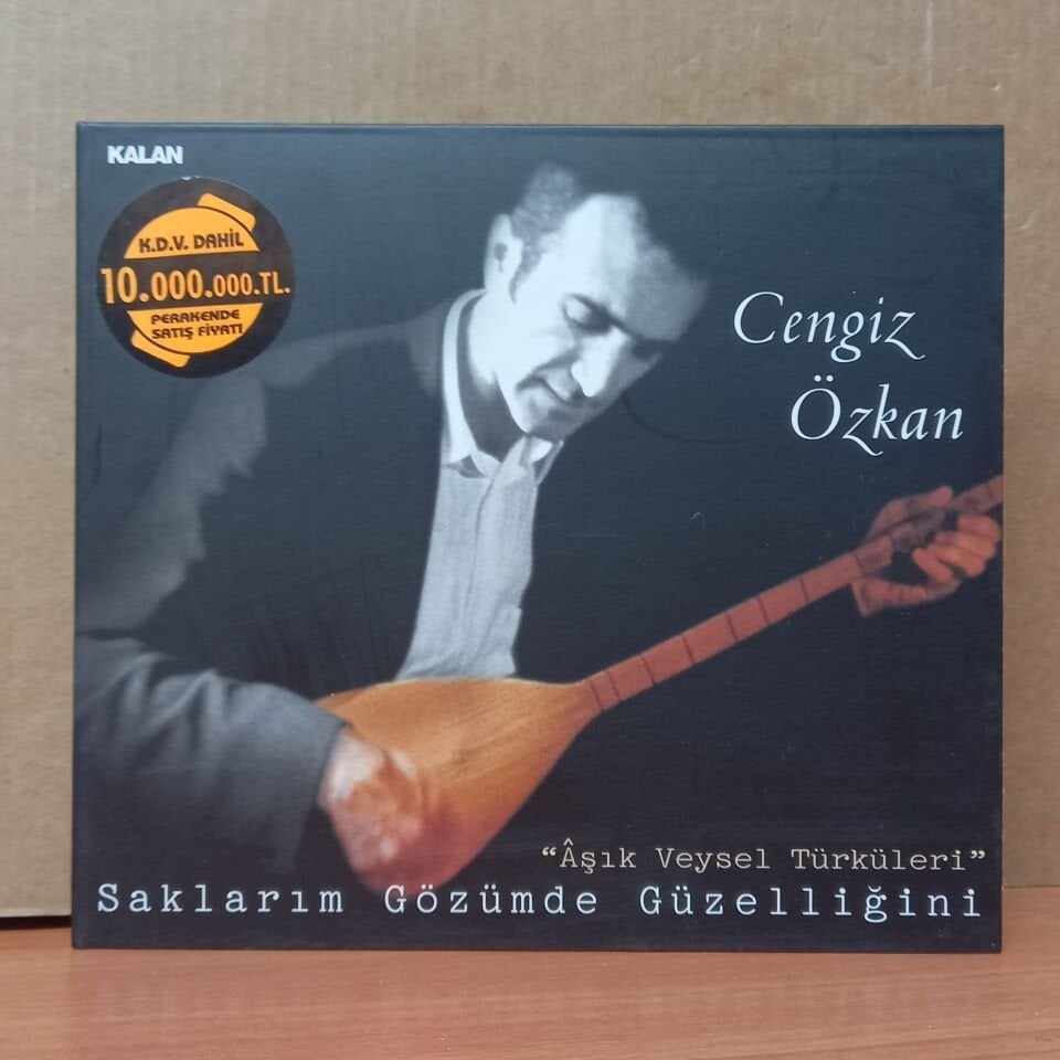 CENGİZ ÖZKAN - SAKLARIM GÖZÜMDE GÜZELLİĞİNİ / AŞIK VEYSEL TÜRKÜLERİ (2003) - CD 2.EL