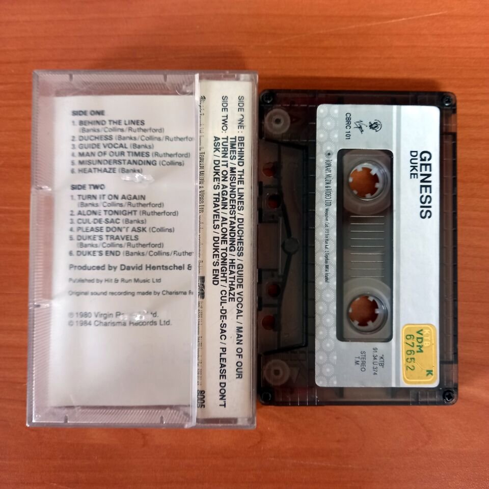 GENESIS - DUKE (1991) - KASET 2.EL