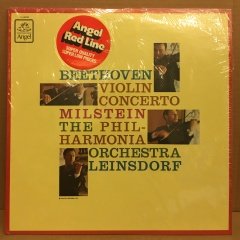 BEETHOVEN VIOLIN CONCERTO NATHAN MILSTEIN LEINSDORF 2.EL PLAK