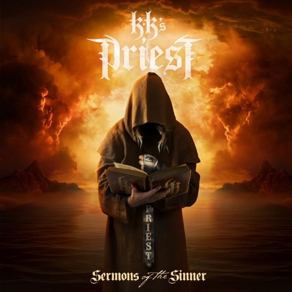 KK'S PRIEST – SERMONS OF THE SINNER (2021) - LP + CD METAL SILVER COLOURED VINYL LTD EDITION SIFIR PLAK