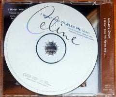 CELINE DION - I WANT YOU TO NEED ME (2000) EPIC PROMO SINGLE CD 2.EL