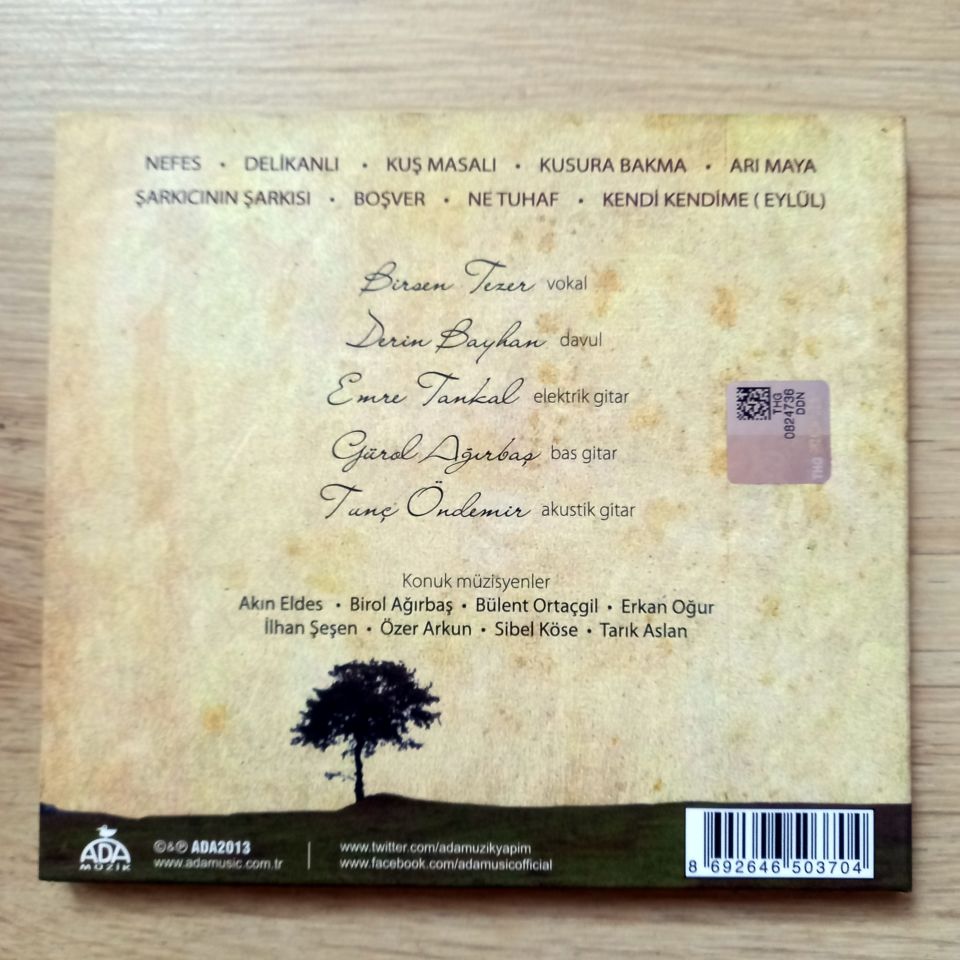 BİRSEN TEZER - İKİNCİ CİHAN (2013) - CD 2.EL
