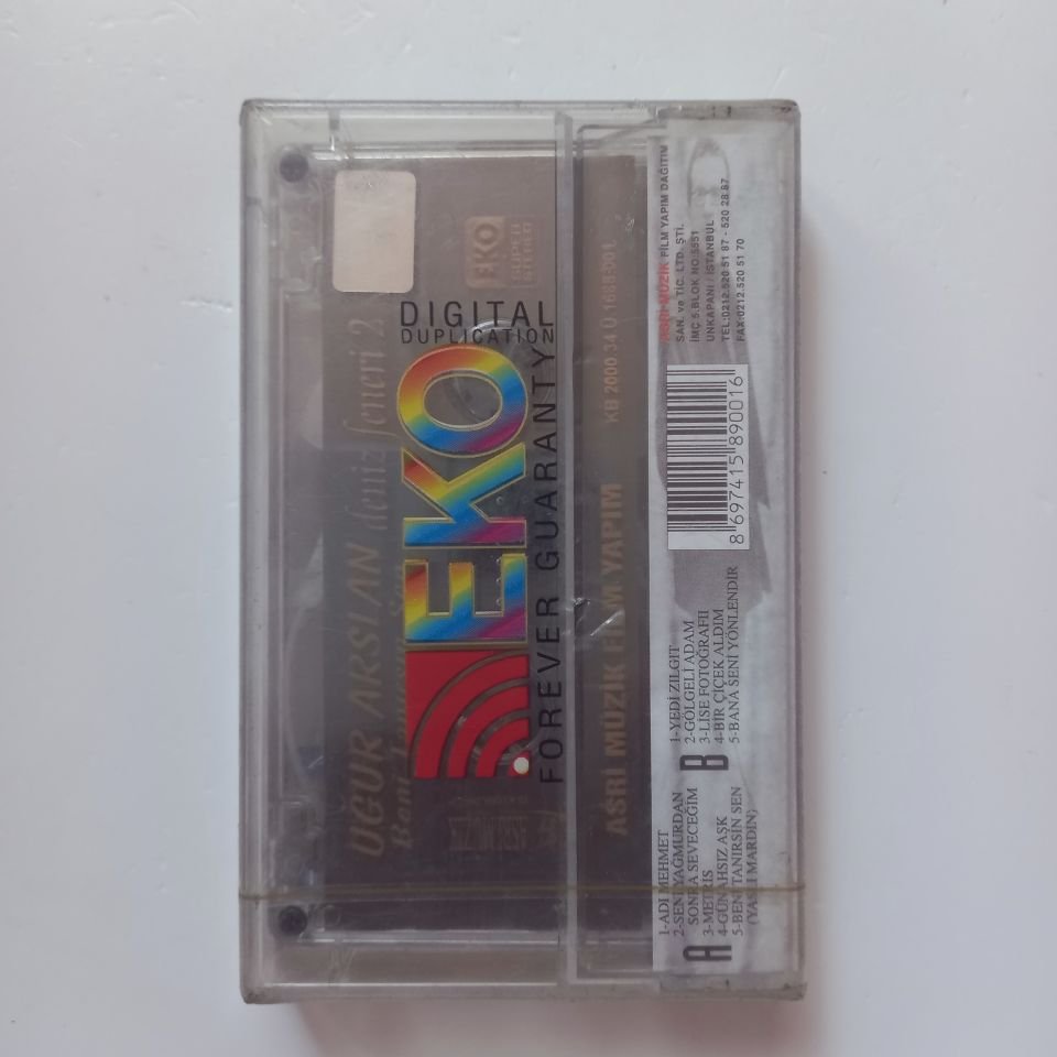 UĞUR ARSLAN - BENİ TANIRSIN SEN / DENİZ FENERİ 2 (2000) - KASET SIFIR