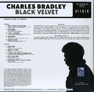 CHARLES BRADLEY - BLACK VELVET (2018) - LP COMPILATION SIFIR PLAK