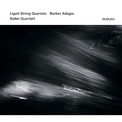 KELLER QUARTET - LIGETI / BARBER STRING QUARTETS (2013) - CD ECM NEW SERIES SIFIR