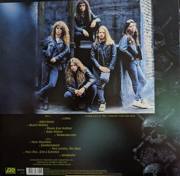 OVERKILL - HORRORSCOPE (1991) - LP 2021 BLUE MARBLED EDITION SIFIR PLAK