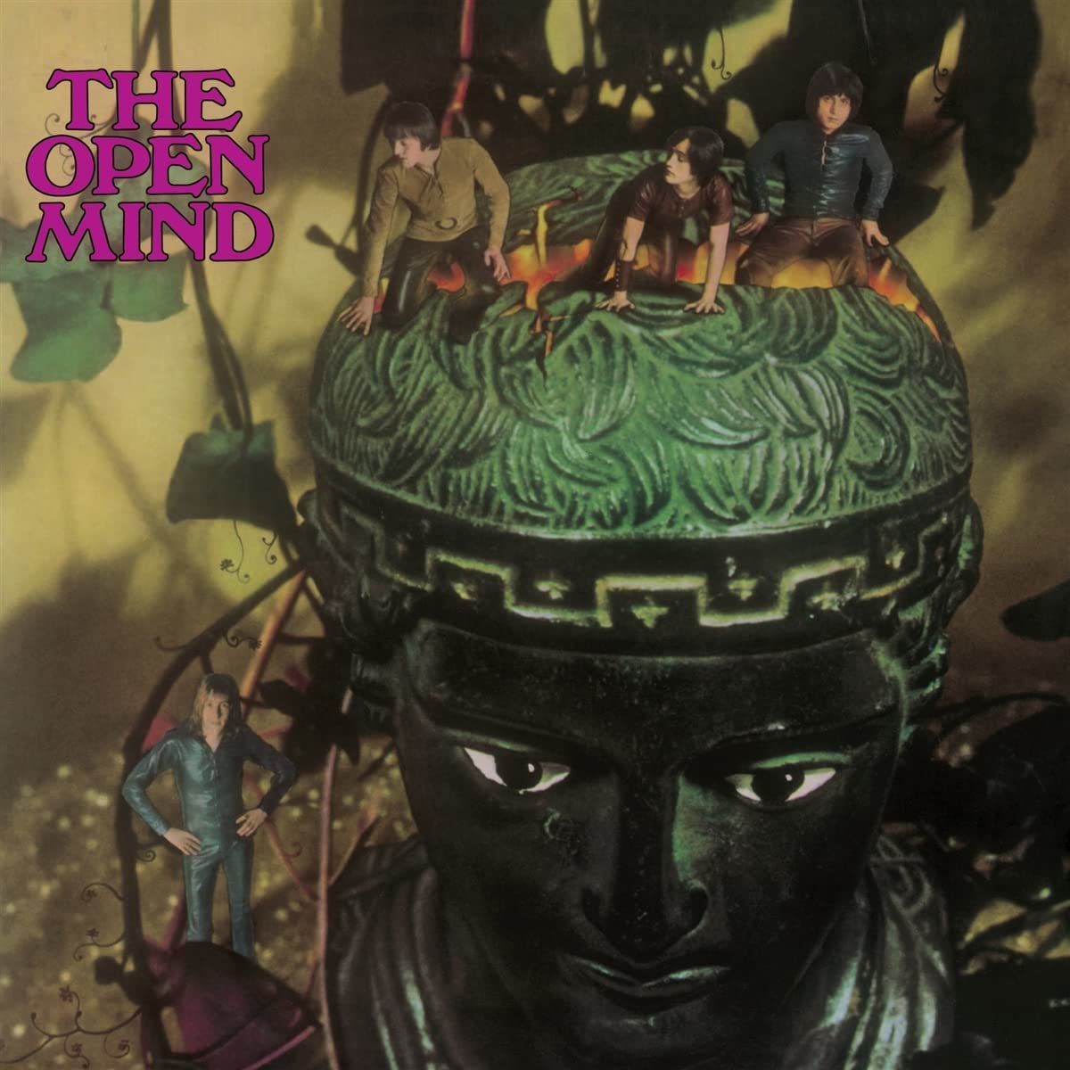 THE OPEN MIND - THE OPEN MIND (1969) - LP 2022 TRANSPARENT BEER COLORED EDITION PSYCHEDELIC GARAGE ROCK SIFIR PLAK