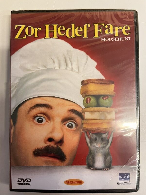 MOUSEHUNT - ZOR HEDEF FARE - GORE VERBINSKI - NATHAN LANE - DVD AMBALAJINDA SIFIR