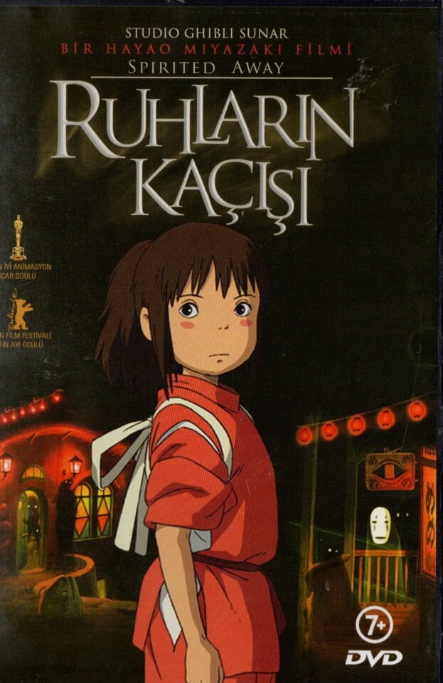 RUHLARIN KAÇIŞI - SPIRITED AWAY - HAYAO MIYAZAKI - ANİME - DVD 2.EL