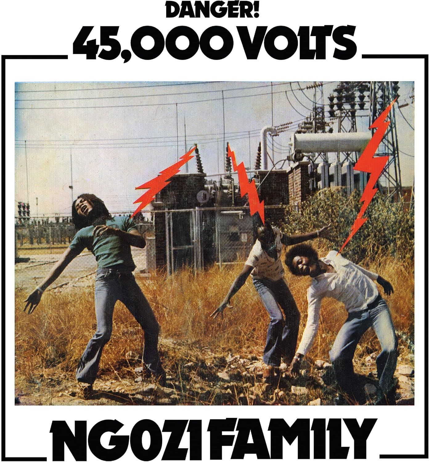 NGOZI FAMILY - 45,000 VOLTS (1977) - LP 2021 EDITION PSYCHEDELIC AFRO ROCK SIFIR PLAK