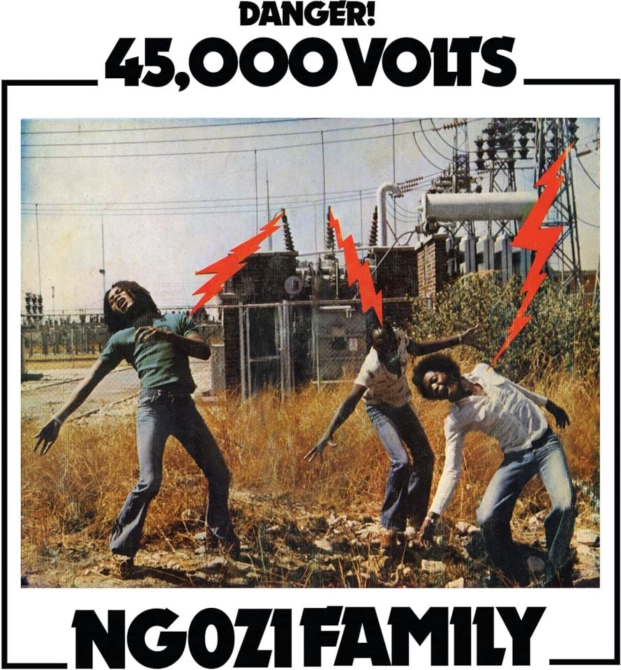 NGOZI FAMILY - 45,000 VOLTS (1977) - LP 2021 EDITION PSYCHEDELIC AFRO ROCK SIFIR PLAK