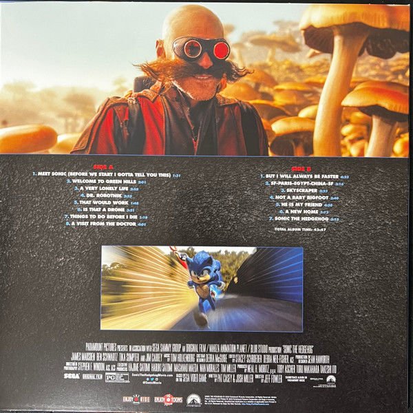 SONIC THE HEDGEHOG - SOUNDTRACK / TOM HOLKENBORG (JUNKIE XL) (2020) - LP 2024 GREEN COLOURED SIFIR PLAK