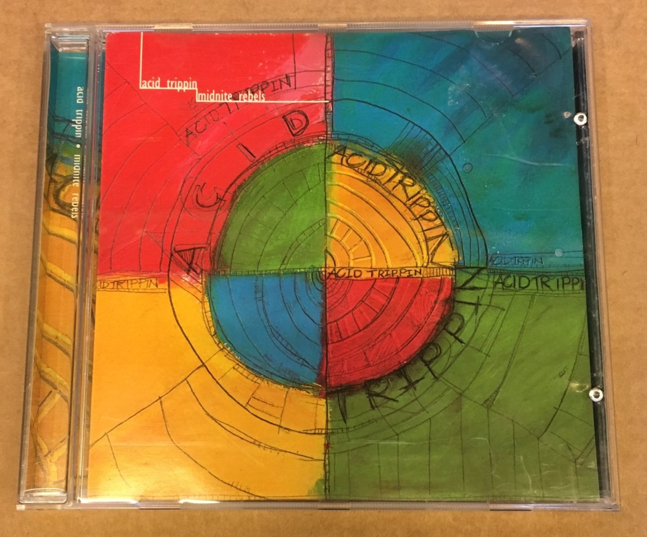 ACID TRIPPIN - MIDNITE REBEL - CD ALİ PERRET YAHYA DAI SARP MADEN 2.EL
