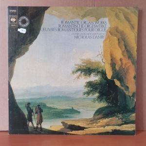 ROMANTIC ORGAN WORKS / LISZT, REGER, FRANCK, SAINT-SEANS / NICHOLAS DANBY (1976) - LP 2.EL PLAK