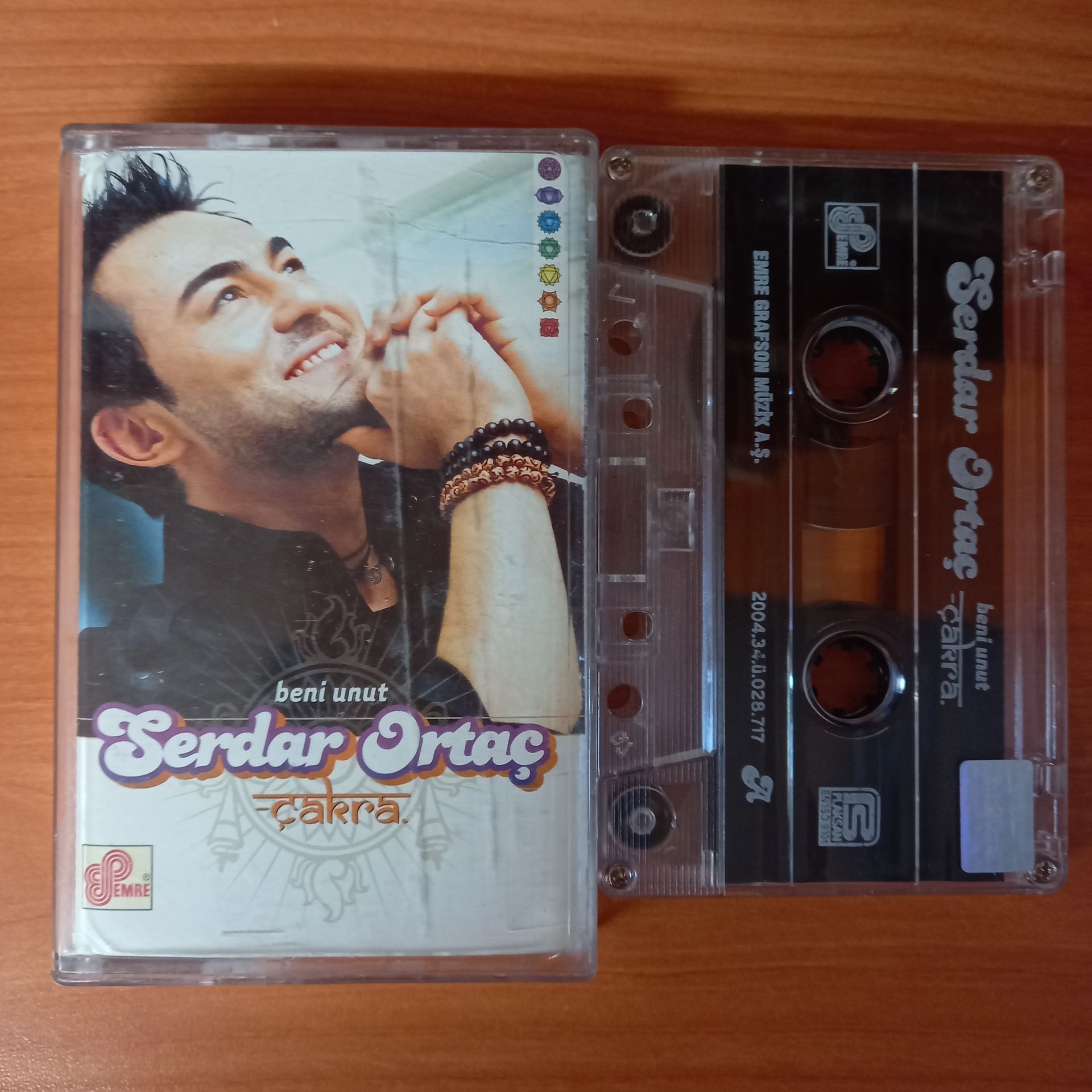 SERDAR ORTAÇ - ÇAKRA / BENİ UNUT (2004) - KASET 2.EL