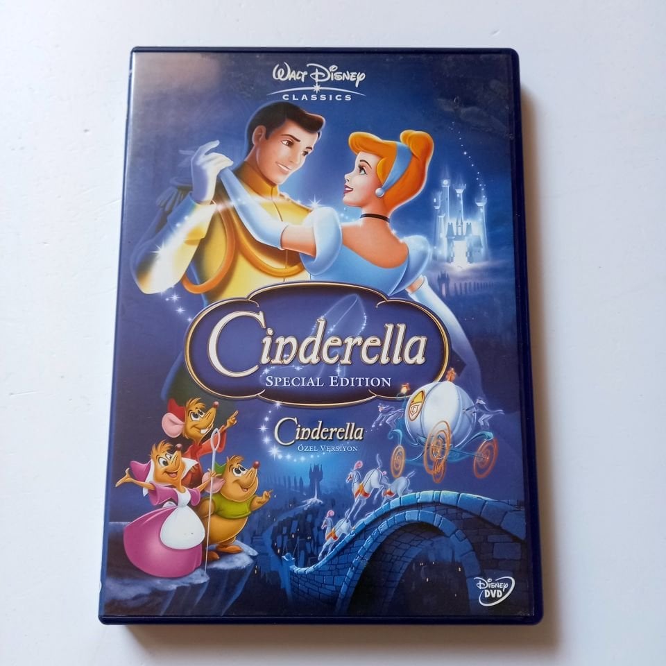 CINDERELLA SPECIAL EDITION - CINDERELLA ÖZEL VERSİYON - ANİMASYON - DVD 2.EL