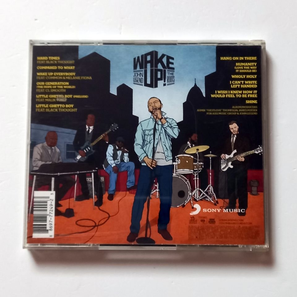 JOHN LEGEND AND THE ROOTS – WAKE UP! (2010) - CD 2.EL