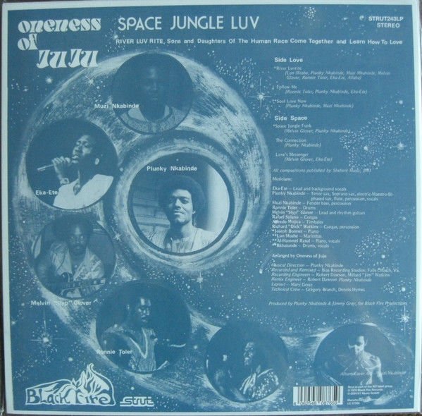 ONENESS OF JUJU - SPACE JUNGLE LUV (1976) - LP 2024 EDITION SIFIR PLAK