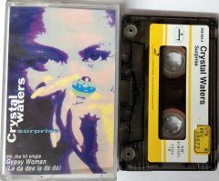 CRYSTAL WATERS - SURPRISE (1991) YONCA CASSETTE MADE IN TURKEY ''USED''