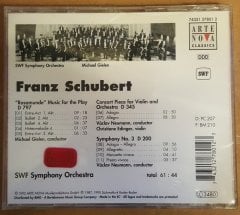 SCHUBERT - ROSAMUNDE / CONCERT PIECE FOR VIOLIN & ORCH / SYMPH. NO 2 - CD SIFIR