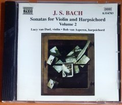 J.S. BACH - SONATAS FOR VIOLIN & HARPSICHORD VOLUME 2 (2000) - CD 2.EL