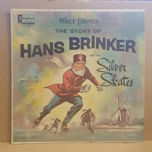 STORY OF HANS BRINKER AND THE SILVER SKATES (1961) - LP WALT DISNEY 1963 REISSUE 2.EL PLAK