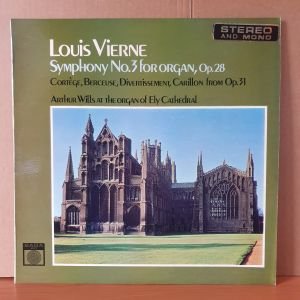 LOUIS VIERNE / SYMPHONY NO.3 FOR ORGAN OP.28 / ARTHUR WILLS (1966) - LP 2.EL PLAK