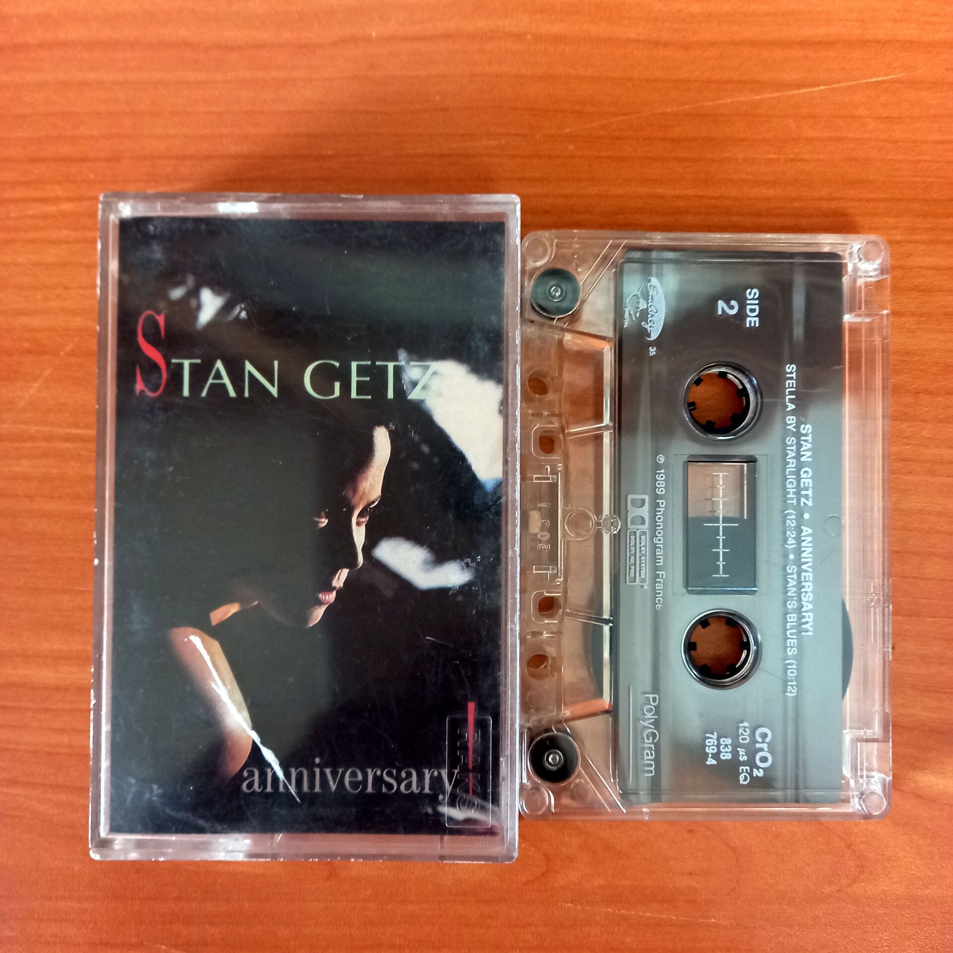 STAN GETZ - ANNIVERSARY (1989) - KASET 2.EL