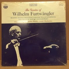 THE GENIUS OF WILHELM FURTWANGLER BRAHMS STRAUSS MOZART BERLIN PHIL. ORC. SIFIR PLAK