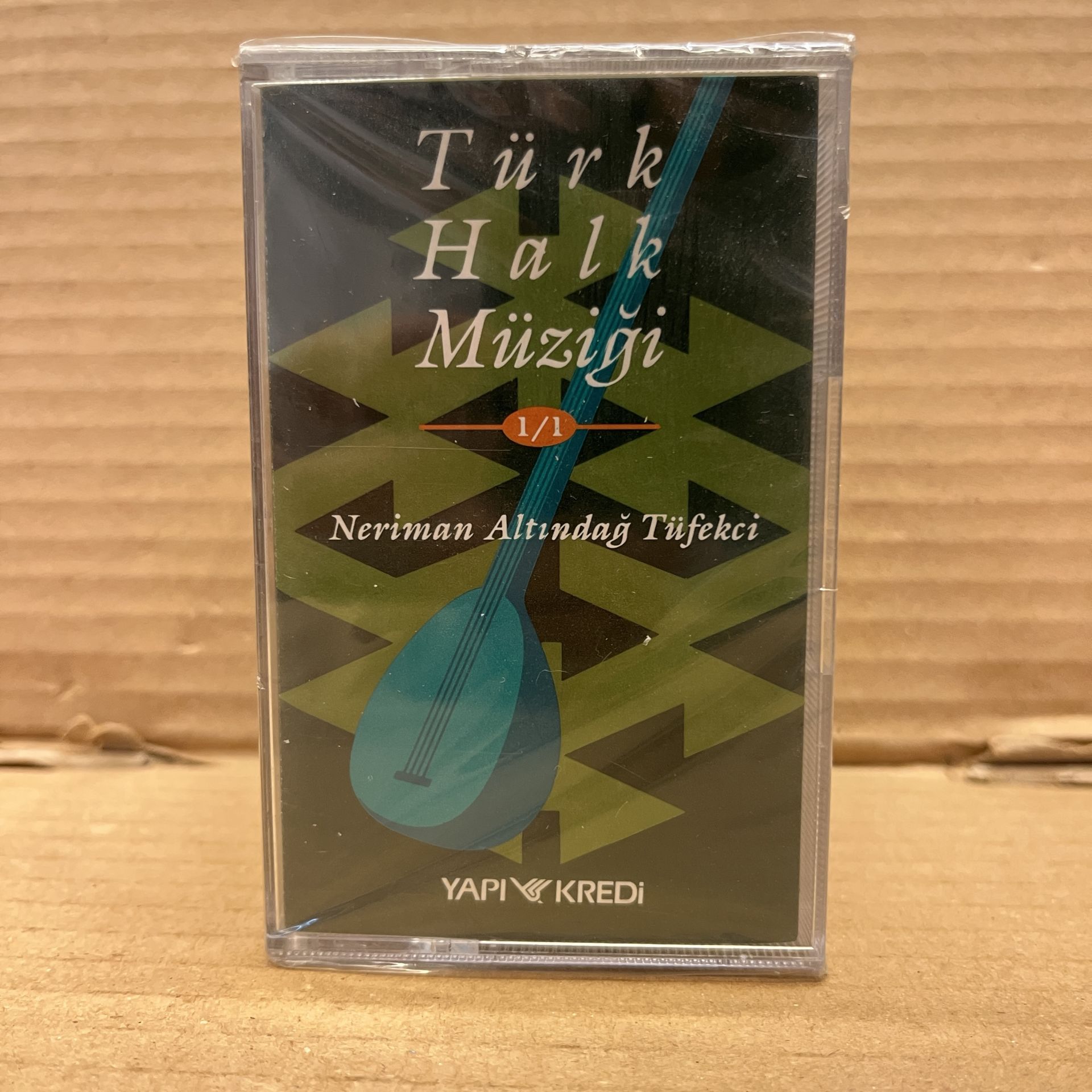 TÜRK HALK MÜZİĞİ (YAPI KREDİ) - 5 KASET SET AMBALAJINDA SIFIR