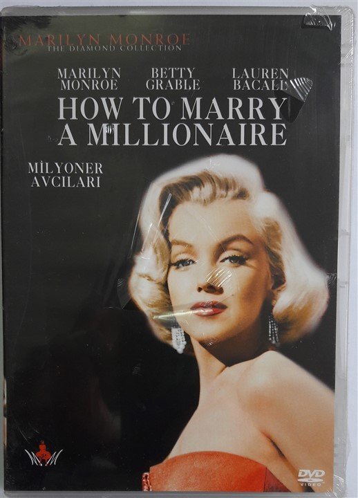 MİLYONER AVCILARI - HOW TO MARRY A MILLIONAIRE - MARILYN MONROE - BETTY GRABLE - JEAN NEGULESCO - DVD 2.EL