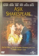 AŞIK SHAKESPEARE - SHAKESPEARE IN LOVE - GWYNETH PALTROW - JOSEPH FIENNES - GEOFFREY RUSH - JUDI DENCH - DVD 2.EL