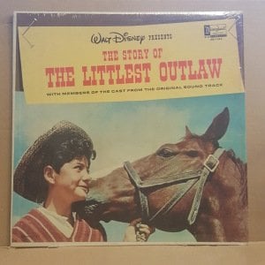 THE STORY OF THE LITTLEST OUTLAW (1963) - LP WALT DISNEY ÖYKÜ / ANLATI 2.EL PLAK