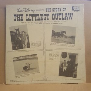 THE STORY OF THE LITTLEST OUTLAW (1963) - LP WALT DISNEY ÖYKÜ / ANLATI 2.EL PLAK