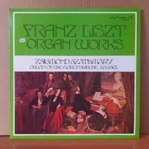 FRANZ LISZT: ORGAN WORKS / ZSIGMOND SZATHMARY - LP 2.EL PLAK